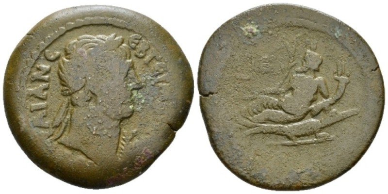 Egypt, Alexandria Trajan, 98-117 Drachm circa 111-112 (year 15), Æ 34.00 mm., 20...