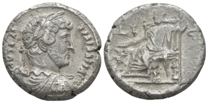 Egypt, Alexandria Hadrian, 117-138 Tetradrachm circa 131-132 (year 16), billon 2...