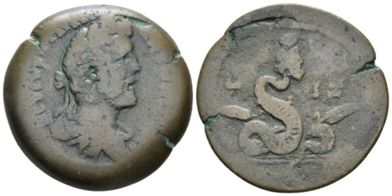 Egypt, Alexandria Antoninus Pius, 138-161 Drachm circa 153-154 (year 17), Æ 33.3...