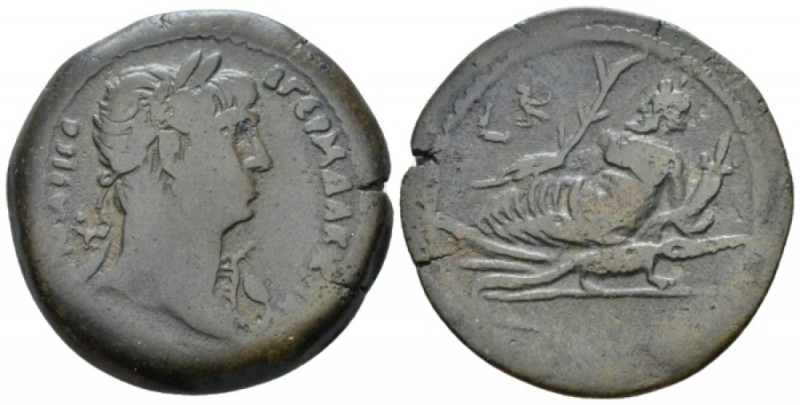 Egypt, Alexandria. Dattari. Trajan, 98-117 Drachm circa 116-117 (year 20), Æ 33....