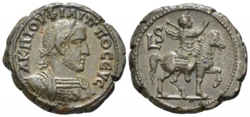 Egypt, Alexandria. Dattari. Philip I, 244-249 Tetradrachm circa 248-249 (year 6)...