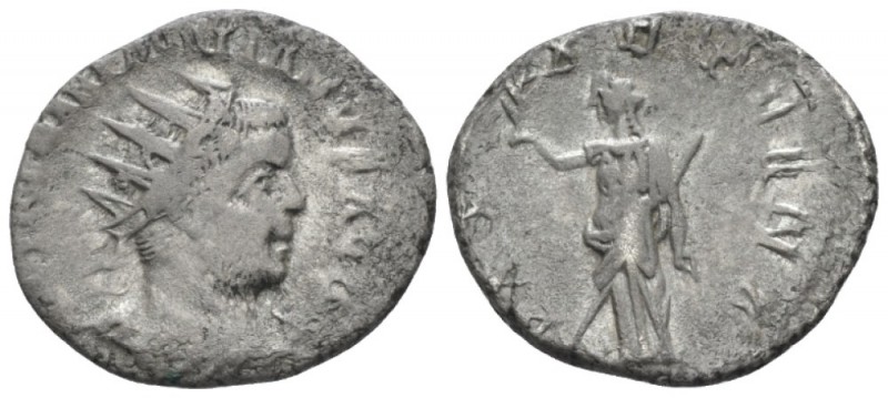 Pacatian, 248 Antoninianus Viminacium circa 248, billon 17.10 mm., 4.06 g.
Radi...