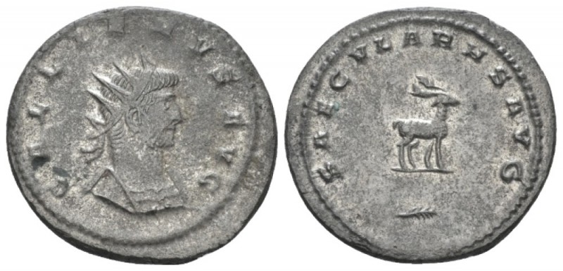 Gallienus, 253-268 Antoninianus Antiochia circa 264-265, billon 22.00 mm., 3.65 ...