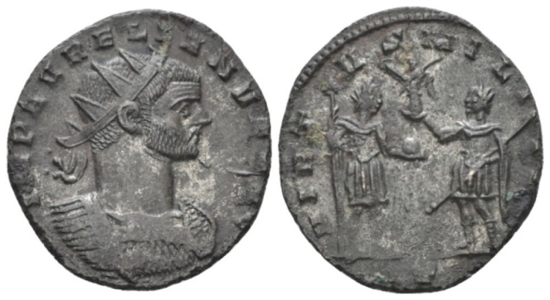 Aurelian, 270-275 Antoninianus moneta Comitatensis first half 272, billon 25.30 ...