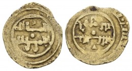Palermo, The Normans in South Italy and Sicily, Norman Imitation. Imitation of anonymous Fatimid Robai XI cent., AV 13.40 mm., 0.88 g.
Norman Imitati...