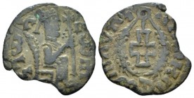 Aksum, 'Armah Æ Beginning of VIII cent., Æ 19.80 mm., 1.75 g.
Vaccaro 68.

Very Fine.

Ex NAC sale 20, 2000, 1624.