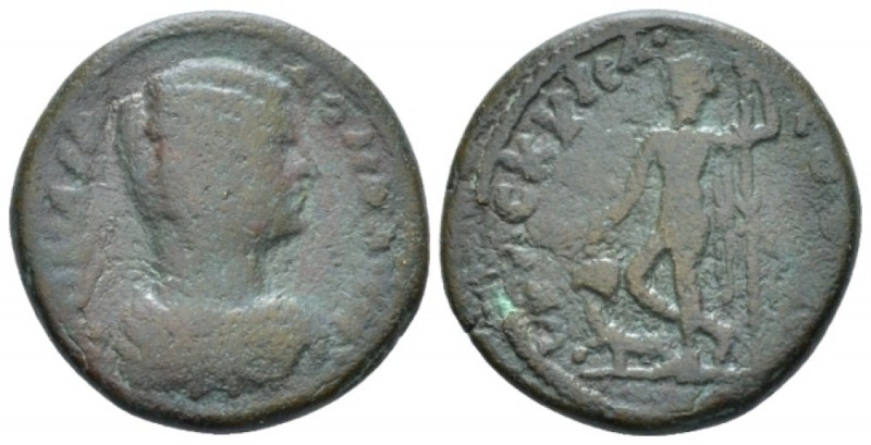 Samaria, Nysa-Scythopolis Julia Domna, wife of Septimius Severus Bronze circa 21...