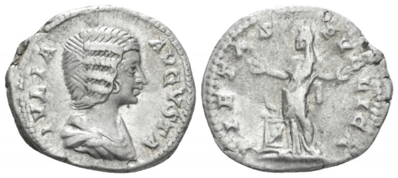 Julia Domna, wife of S. Severus Denarius Rome circa 196-211, AR 18.00 mm., 3.24 ...