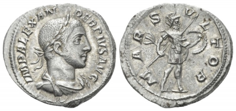 Severus Alexander, 222-235 Denarius Rome 231-235, AR 19.00 mm., 2.95 g.
Laureat...