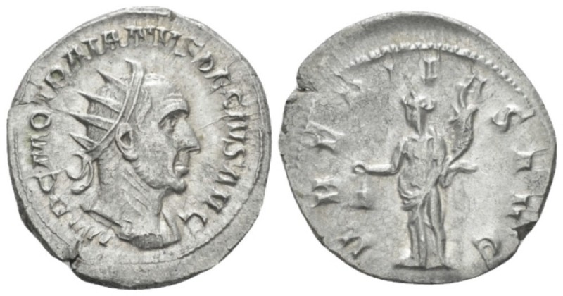 Trajan Decius, 249-251 Antoninianus circa 249-251, AR 23.00 mm., 3.81 g.
Radiat...