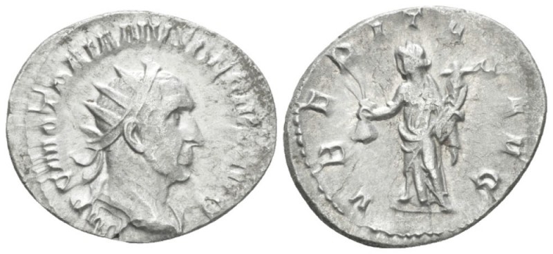 Trajan Decius, 249-251 Antoninianus Rome 249-251, AR 22.00 mm., 3.63 g.
Radiate...