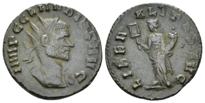 Claudius II Gothicus, 268-270 Antoninianus Rome 268-270, billon 21.00 mm., 3.30 ...