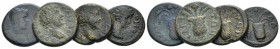 Aeolis, Elaea Lot of 4 Bronzes I-II cent., Æ 0.00 mm., 10.68 g.
Lot of 4 Bronzes

About Very Fine-Very Fine.