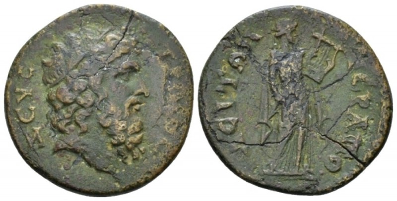 Phrygia, Pseudo-autonomous issue. Bronze II cent., Æ 24.80 mm., 6.59 g.
Diademe...