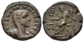 Egypt, Alexandria Claudius II Gothicus, 268-270 Tetradrachm circa 269-270 (year 2), billon 21.20 mm., 10.26 g.
Laureate, draped and cuirassed bust r....