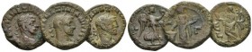 Egypt, Alexandria Maximianus Herculius, first reign 286-305 Lot of 3 Tetradrachm circa 286-306, billon 19.00 mm., 20.82 g.
Lot of 3 Tetradrachms.

...