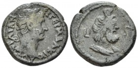 Egypt, Alexandria. Dattari. Trajan, 98-117 Tetradrachm circa 112-113 (year 16), billon 24.00 mm., 11.84 g.
Laureate head r. Rev. Draped bust of Sarap...