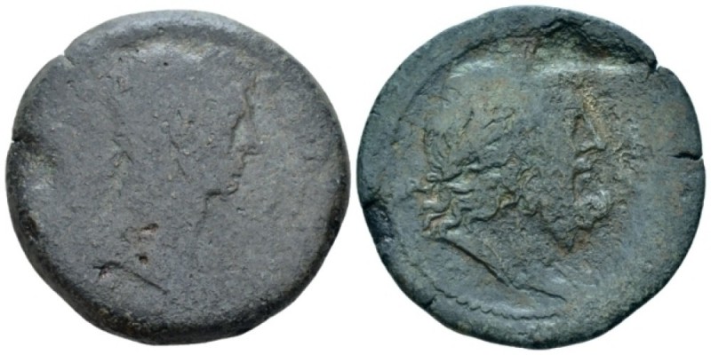 Egypt, Alexandria. Dattari. Hadrian, 117-138 Drachm circa 119-120 (year 4), Æ 34...