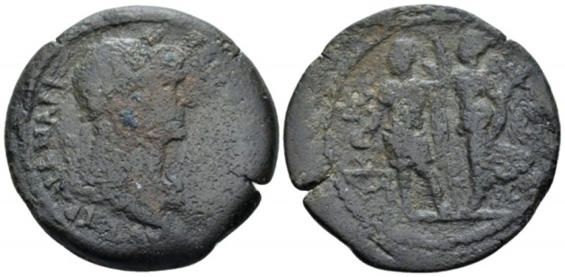 Egypt, Alexandria. Dattari. Trajan, 98-117 Drachm circa 114-115 (year 18), Æ 34....