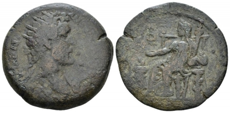 Egypt, Alexandria. Dattari. Antoninus Pius, 138-161 Diobol circa 138-139 (year 2...