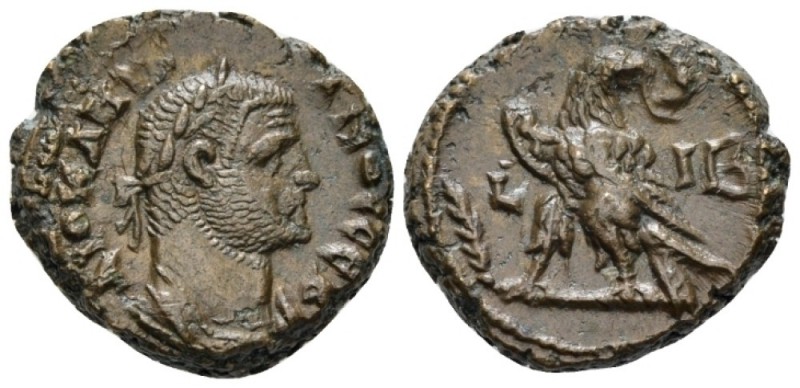 Egypt, Alexandria. Dattari. Diocletian, 284-305 Tetradrachm circa 295-296 (year ...