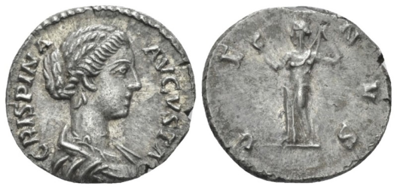 Crispina, wife of Commodus Denarius Rome circa 180-183, AR 17.30 mm., 2.96 g.
D...