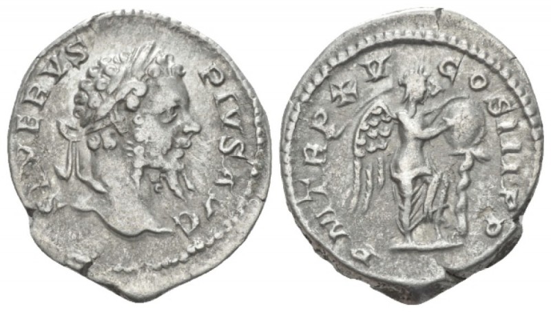 Septimius Severus, 193-211 Denarius circa 207, AR 18.40 mm., 3.66 g.
SEVERVS – ...