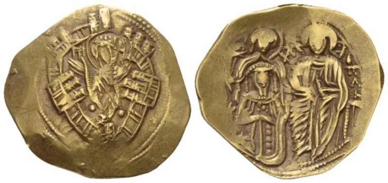 Michael VIII, 1261-1282. Hyperperon nomisma circa 1222-1254, AV 25.60 mm., 4.15 ...