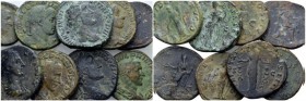 Lot of 12 Asses I-II cent., Æ 0.00 mm., 132.00 g.
Lot of 12 Asses, including: Domitian, A. Pius, Trajan, T. Decius sestertius, Valerian, Nerva, M. Au...