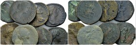 Lot of 10 Sestertii I-II cent., Æ 0.00 mm., 230.00 g.
Lot of 10 Sestertii, including: Faustina, Lucilla, M. Aurelius, Commodus, A. Pius, Faustina, Cr...