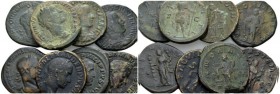 Lot of 12 Sestertii II-III cent., Æ 0.00 mm., 238.47 g.
Lot of 12 Sestertii, including: A. Pius, Otacilia, S. Alexander (2), Gordian III (7), Philip ...