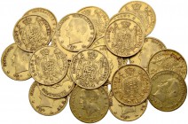 [133.54g]
ITALIEN
Königreich. Napoleone I. 1805-1814. 20 Lire. Diverse Jahre. Lot von 23 Exemplaren. Feingewicht total: 133.54 Gramm. Unterschiedlic...