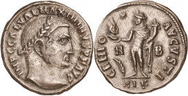 (312-313 d.C.). Maximino II, Daza. Alejandría. Follis. (Spink 14843) (Co. 18) (RIC. 160b). 6,06 g. MBC+/EBC-.