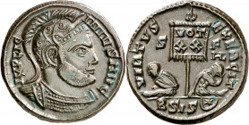 (320 d.C.). Licinio padre. Siscia. AE 19. (Spink 15377) (Co. 188) (RIC. 129). 3,49 g. EBC-.