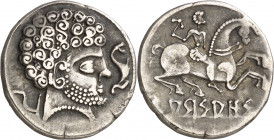 Arsaos (en Navarra). Denario. (FAB. 139) (ACIP. 1656). 3,90 g. MBC.
