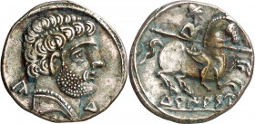 Turiasu (Tarazona). Denario. (FAB. 2417) (ACIP. 1720). 3,03 g. EBC-.