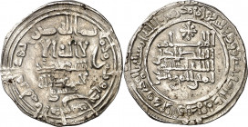 Califato. AH 331. Abderrahman III. Al Andalus. Dirhem. (V. 397) (Fro. 9). 2,55 g. MBC.