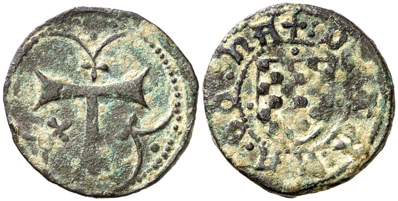Tarragona. Mig senyal. (Cru.L. 2153) (Cru.C.G. 3868). Rara. 2,11 g. MBC-.