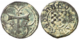 Tarragona. Mig senyal. (Cru.L. 2153) (Cru.C.G. 3868). Rara. 2,11 g. MBC-.