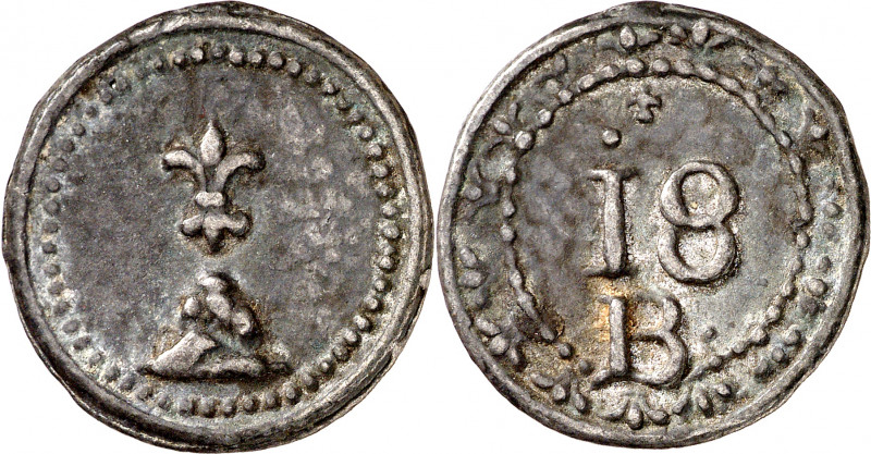 Montuiri. Plom. (Cru.L. 2412). 5,50 g. MBC+.