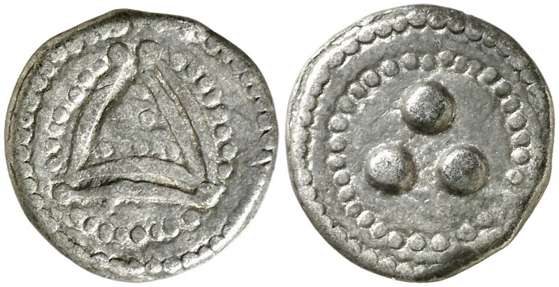 Palma. Sant Nicolau. Plom. (Cru.L. 2425). Ex Áureo & Calicó 16/12/2015, nº 1238....