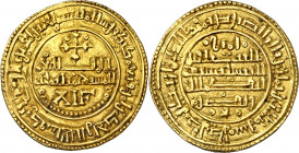 1230 de Safar (1192 d.C.). Alfonso VIII. Medina Toledo. Morabetino. (AB. 153.7) (V. 2029). 3,80 g. EBC.