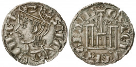 Sancho IV (1284-1295). León. Cornado. (AB. 299.1). Atractiva. 0,66 g. EBC-.