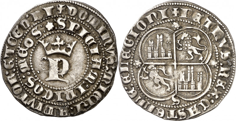 Pedro I (1350-1368). Sevilla. Real. (AB. 380). 3,48 g. MBC+.