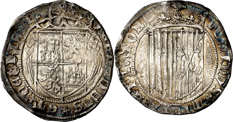 Reyes Católicos. Segovia. 1 real. (AC. 376). Anterior a la Pragmática. Algunas l...