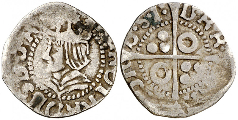 1551. Carlos I. Barcelona. 1/2 croat. (AC. 49, indica sin fecha por error) (AC. ...