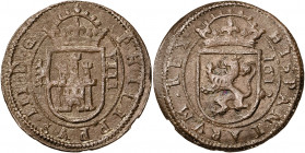 1612. Felipe III. Segovia. 8 maravedís. (AC. 333). 5,80 g. MBC.