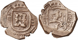 1622. Felipe IV. Valladollid. 8 maravedís. (AC. 431). Ex Colección de Cobres, Áureo 22/10/2003, nº 771. 6,39 g. MBC/MBC+.