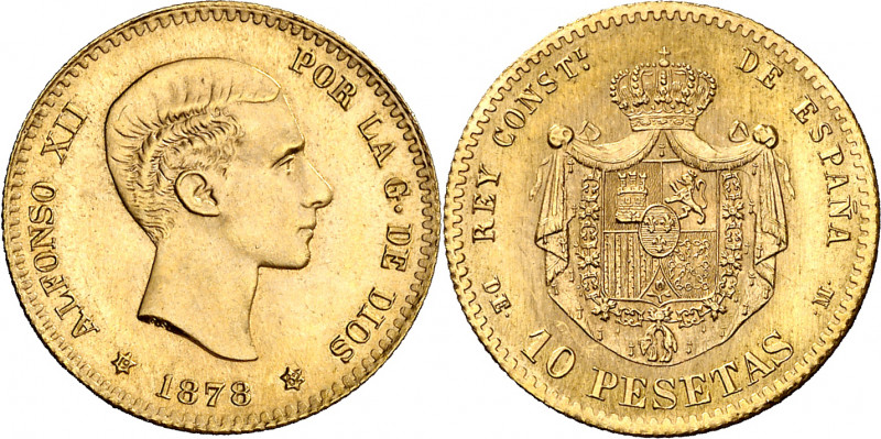 1878*1962. Franco. DEM. 10 pesetas. (AC. 168). 3,24 g. S/C-.