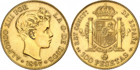 1897*1962. Franco. SGV. 100 pesetas. (AC. 178). 32,22 g. S/C-.